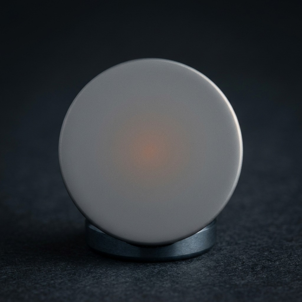 The Mutual token, awaiting engraving